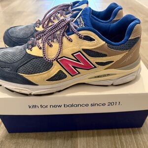 New Balance x Kith 990v3 Daytona w box and all accessories
